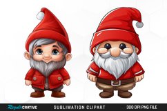 Gnome Sublimation PNG Clipart Product Image 1