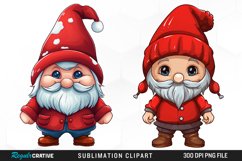 Gnome Sublimation PNG Clipart Product Image 1