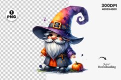 halloween gnome clipart