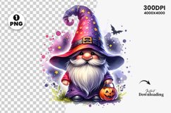 halloween gnome clipart