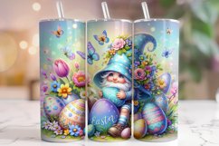 Easter Gnomes Tumbler Wrap, Cute Gnomes Easter Tumbler Wrap Product Image 1