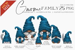 Family Gnomes Baby &amp; Pets | Gnome Clipart Product Image 1