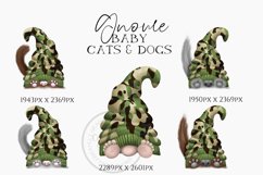 Family Gnomes Baby &amp; Pets | Gnome Clipart Product Image 6