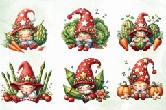 Gnome Farmer Sublimation Clipart Product Image 3