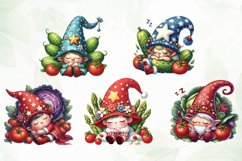 Gnome Farmer Sublimation Clipart Product Image 2