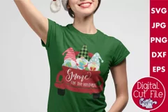 Gnome For The Holidays Christmas Svg Design For Shirts Product Image 1