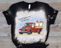 Christmas Gnome Sublimation, Red Truck Christmas Sublimation Product Image 5