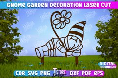 Garden Gnome Decoration | Garden Stakes | Lawn Decor | CNC Product Image 1