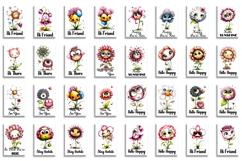 Garden greeting flag, sublimation, summer cheerful flowers Product Image 5