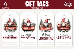 gnome gift tags