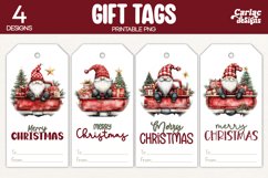 gnome gift tags