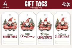gnome gift tags