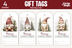 gnome gift tags