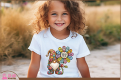 God says you are loved floral gnome, God says you are strong Product Image 3