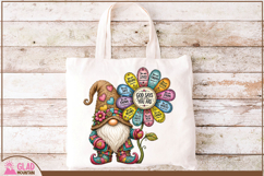 God says you are loved floral gnome, God says you are strong Product Image 4