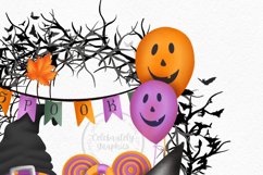 Gnome Halloween Wreath Clipart Png