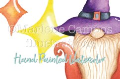 Gnome Halloween Mug Sublimation Pattern/ Pumpkin/ Blue Product Image 3