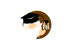 Graduate Gnome Hi Round Sign Laser Cut Design Product Image 2