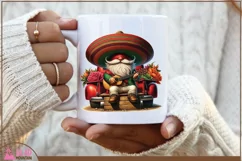 Cinco De Mayo Gnome png, Sombrero Gnome Floral Truck png Product Image 3