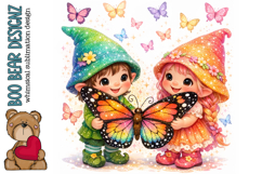 Spring Gnome Kiddos Clipart Product Image 1