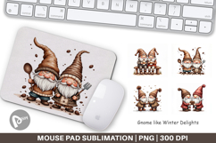 Winter Delights Gnome Mouse Pad Product Image 1