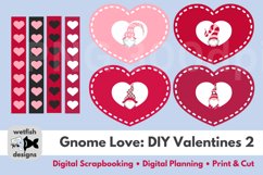 Gnome Love DIY Valentines Set 2 Product Image 5