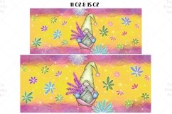Mug Sublimation Gnome Bundle, Spring Gnome PNG, Gnome Bundle PNG,  Gnome Mug Spring PNG,  Mug Wrap