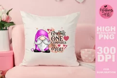 Gnome one compares to you png, Valentines day sublimation Product Image 1