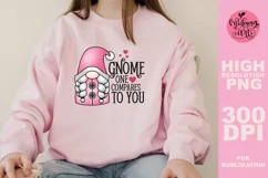 Gnome one compares to you png, Valentines day sublimation Product Image 3