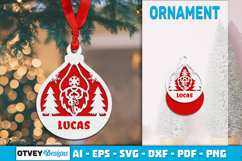 Gnome Ornaments for Holiday Lasercut BUNDLES 12 Designs Product Image 4