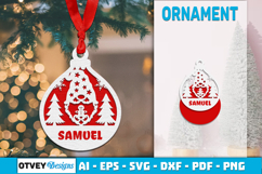 Gnome Ornaments for Holiday Lasercut BUNDLES 12 Designs Product Image 7