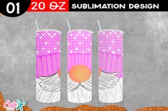 Christmas Gnomes Sublimation Tumblers Set Product Image 3