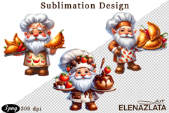Gnome, Happy Halloween Clipart watercolor clipart Product Image 1