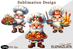 Gnome, Happy Halloween Clipart watercolor clipart Product Image 1