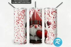 Valentine's wrap,Valentine's Day love,Valentine heart,Valentine  printable,Valentine  print,gnomie heart,cute gnome,leopard  gnome,PNG,wedding,digital design,valentines day,skinny tumbler,sublimation transfer,png png,cricut,silhouette,20 oz 30 oz,wrap,gar