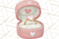 Gnome Valentine Proposal Clipart PNG Engagement Mini World Product Image 3