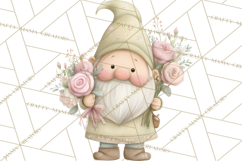 Gnome Valentine Proposal Clipart PNG Engagement Mini World Product Image 5