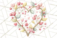 Gnome Valentine Proposal Clipart PNG Engagement Mini World Product Image 3