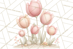 Gnome Valentine Proposal Clipart PNG Engagement Mini World Product Image 5