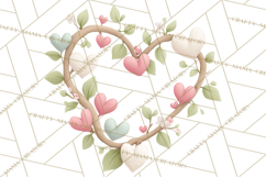 Gnome Valentine Proposal Clipart PNG Engagement Mini World Product Image 2