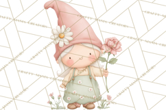 Gnome Valentine Proposal Clipart PNG Engagement Mini World Product Image 5