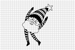 Hand Drawn Christmas Gnomes SVG Product Image 3