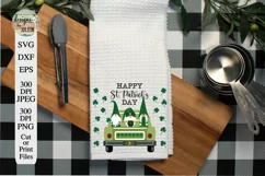Saint Patrick's Day Truck Gnome SVG Product Image 5