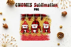Gnome Sublimation Christmas