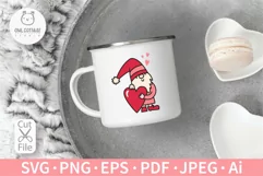 Gnome SVG For Valentine Mug