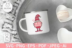 Gnome SVG For Valentine Mug
