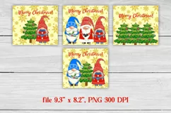 Christmas gnome tumbler sublimation design wrap 20 Oz, gnome tumbler design PNG, tumbler bundle, tumbler wrap, Christmas tree.
