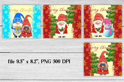 Christmas gnome tumbler sublimation | Christmas gnome PNG Product Image 2