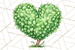 Garden Gnome Clipart PNG, Valentine Whimsical Clip Art Product Image 4