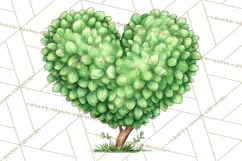 Garden Gnome Clipart PNG, Valentine Whimsical Clip Art Product Image 4